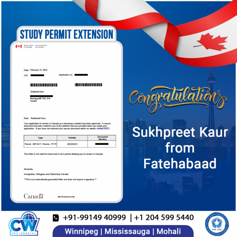 Student permit Canada approval