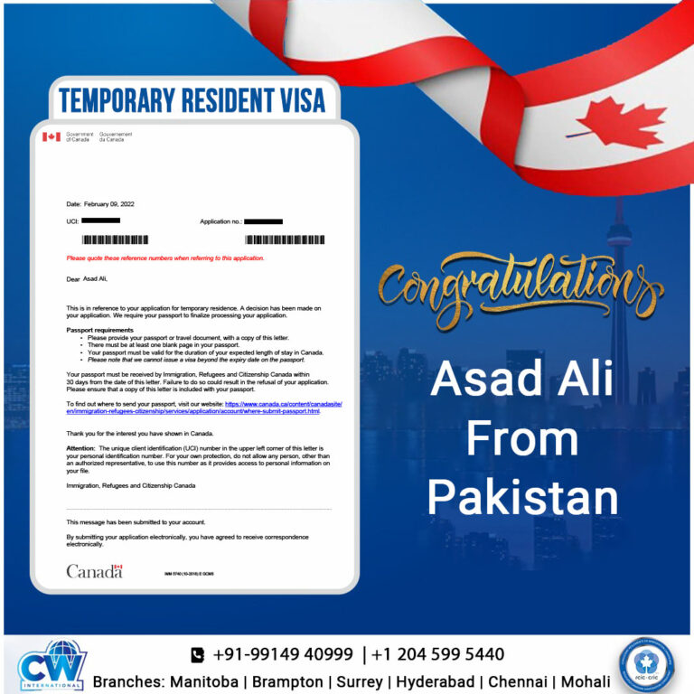TPV Canada VISA approval