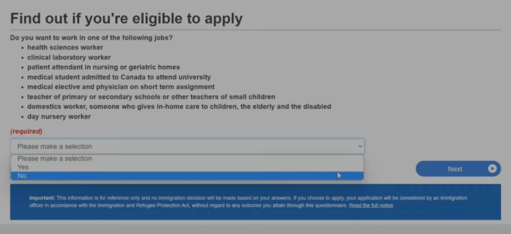 co op work permit apply step 10